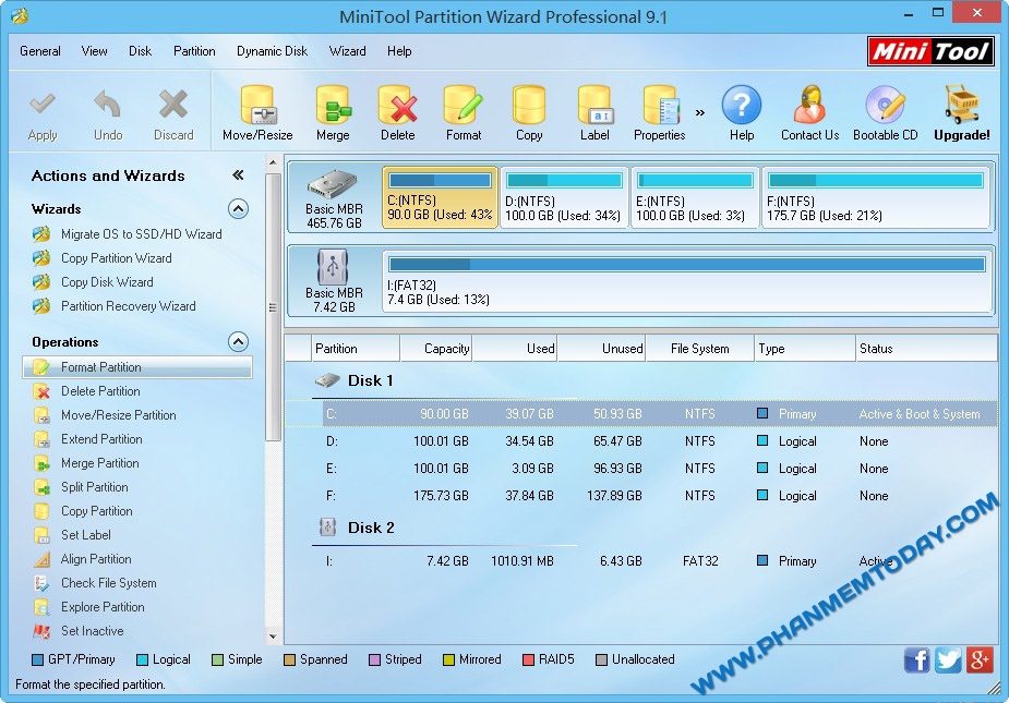 minitool partition wizard iso download